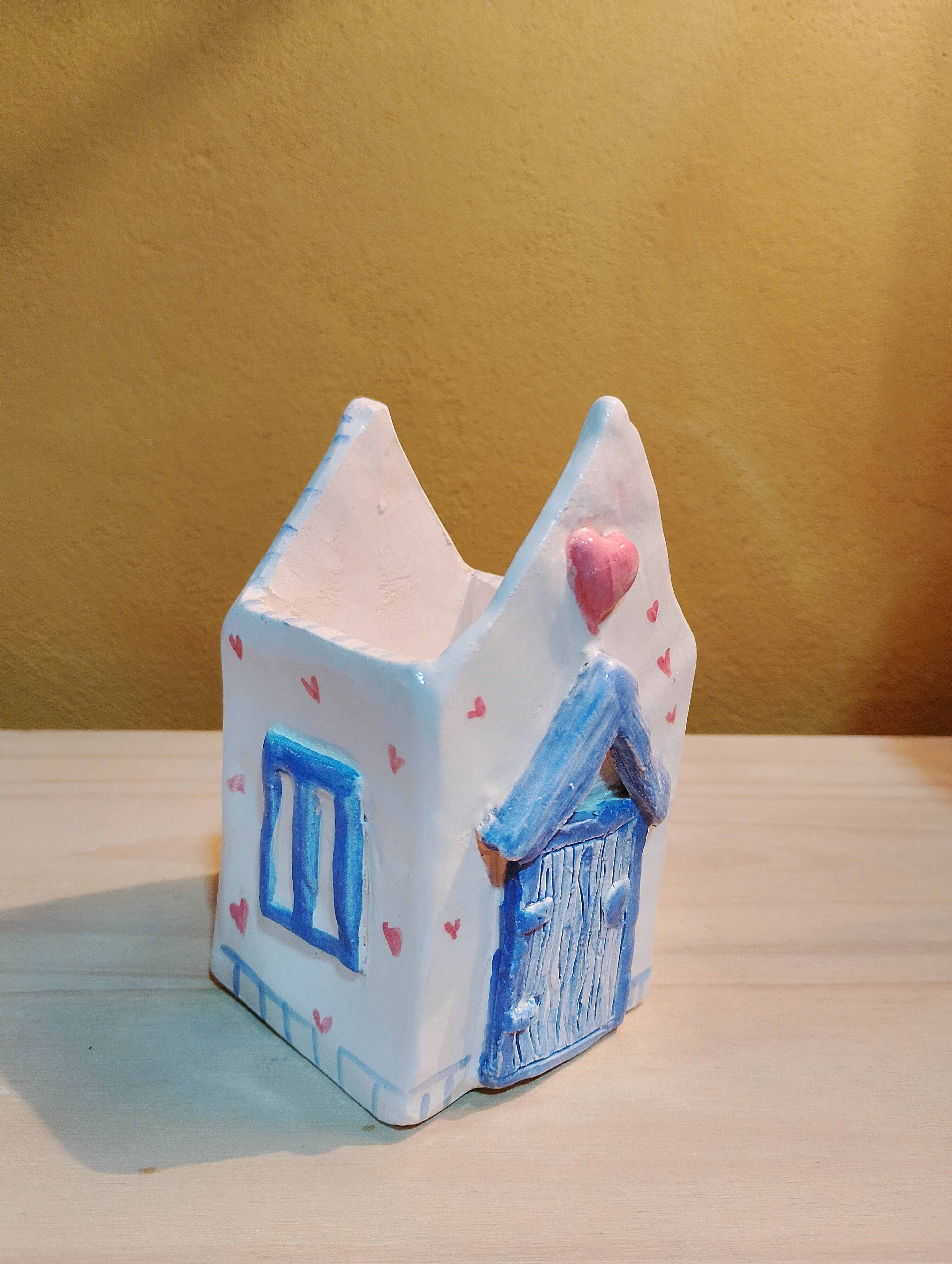 Macetas en forma de casa