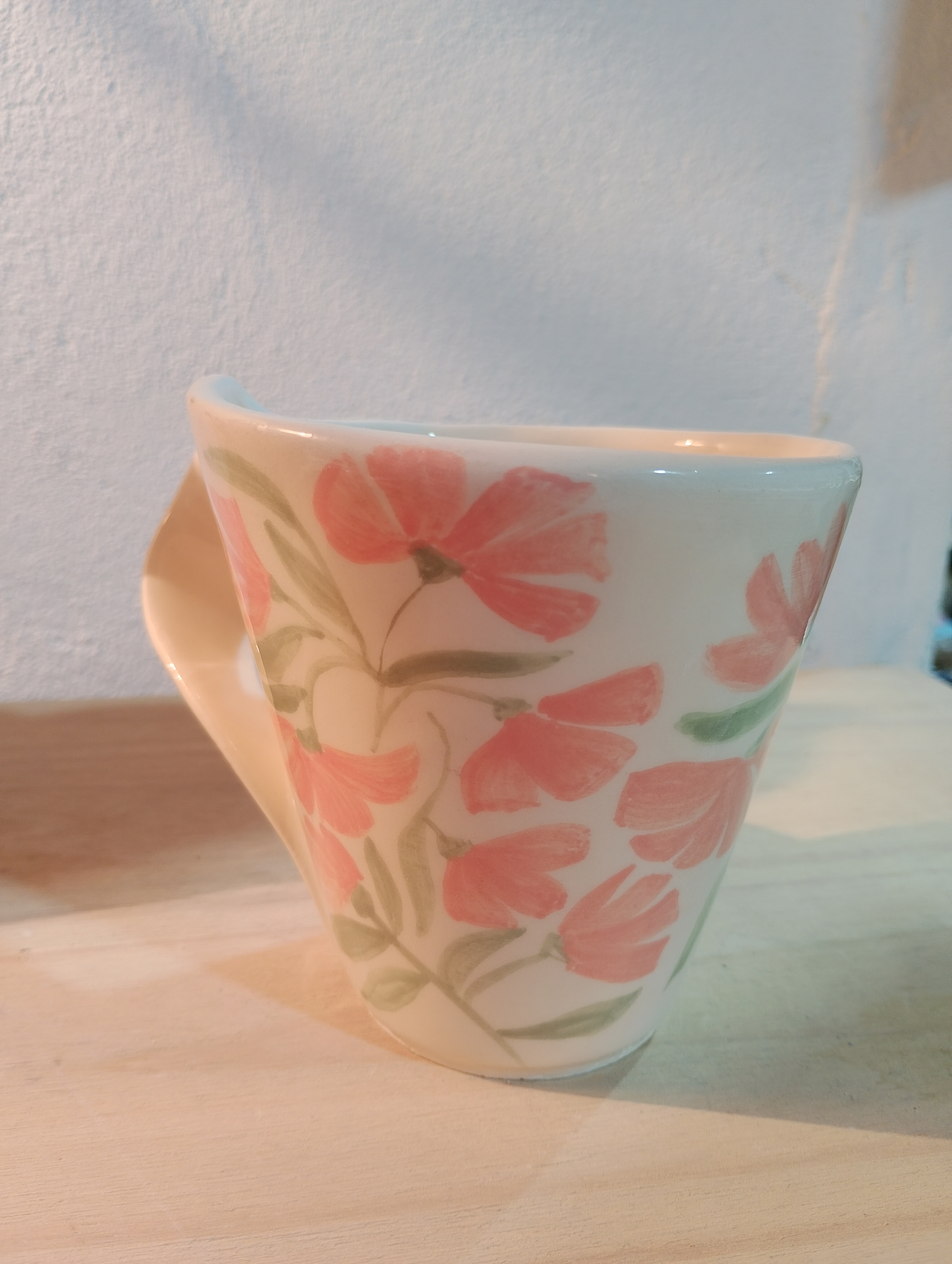 Tazas con flores ❤️
