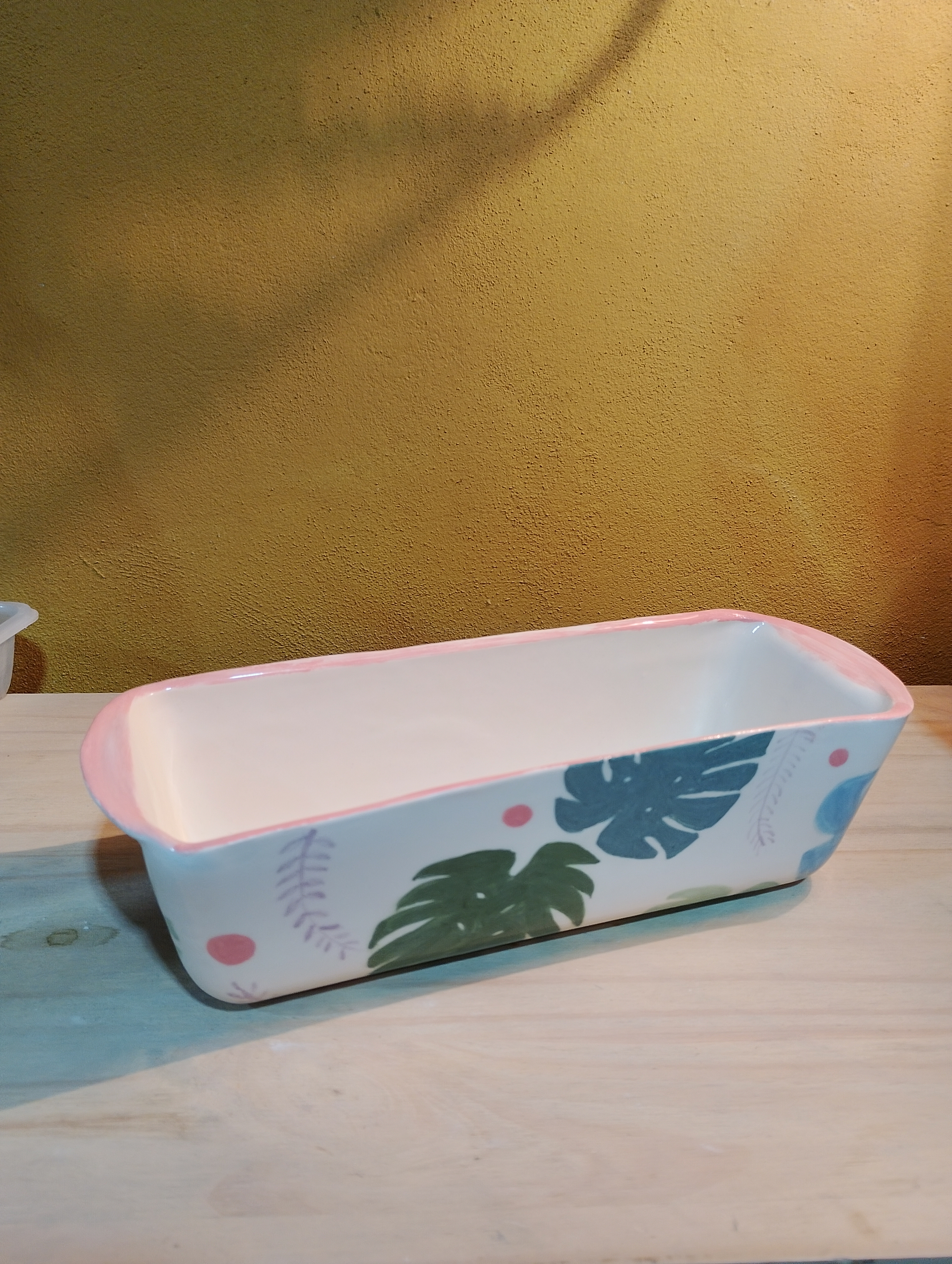 Budinera con flores